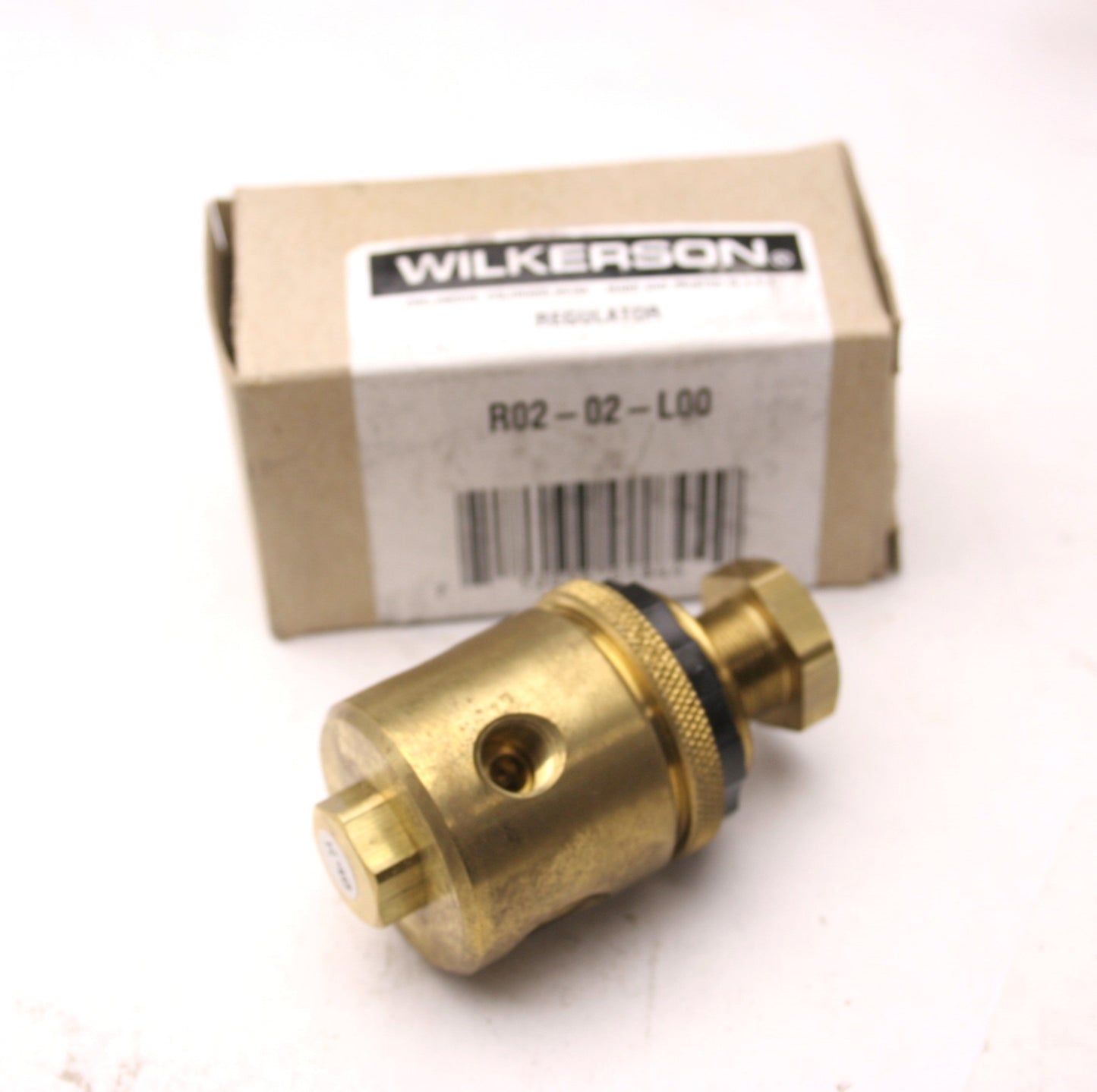 New Wilkerson R02-02-L00 Regulator, 1/4" Outlets, Brass, 300PSIG Max