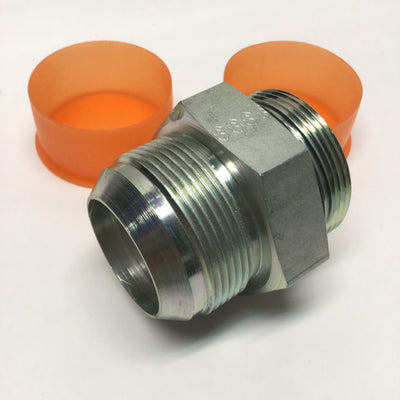 New – Open box Air-Way 6400-24-24 Hydraulic Male Straight Adapter 1-1/2" JIC 37° Flare x ORB