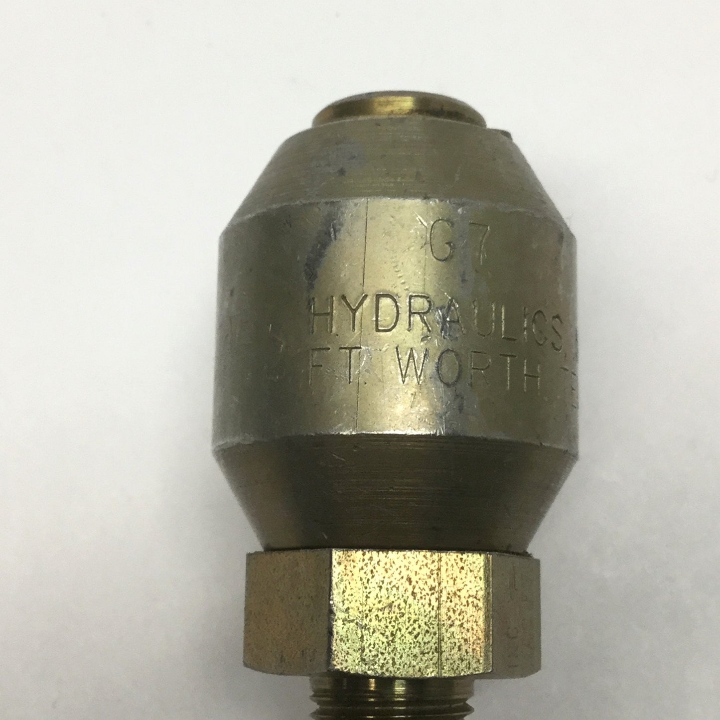 Used Hydraulics 9S6PU4-P4 90° Swivel Joint 1/4" Female Pipe Union to 1/4" Male NPT