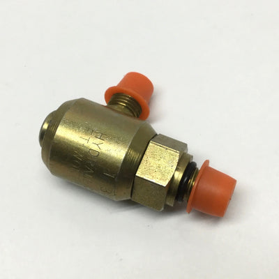 New – Open box Hydraulics 9S4J4-O4 90° Swivel Joint 1/4" Male JIC to ORB Ring Boss (7/16" SAE)