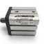 Used SMC 20-CDQSKB20-10D Compact Cylinder, Non-Rotating, Bore: 20mm, Stroke: 10mm