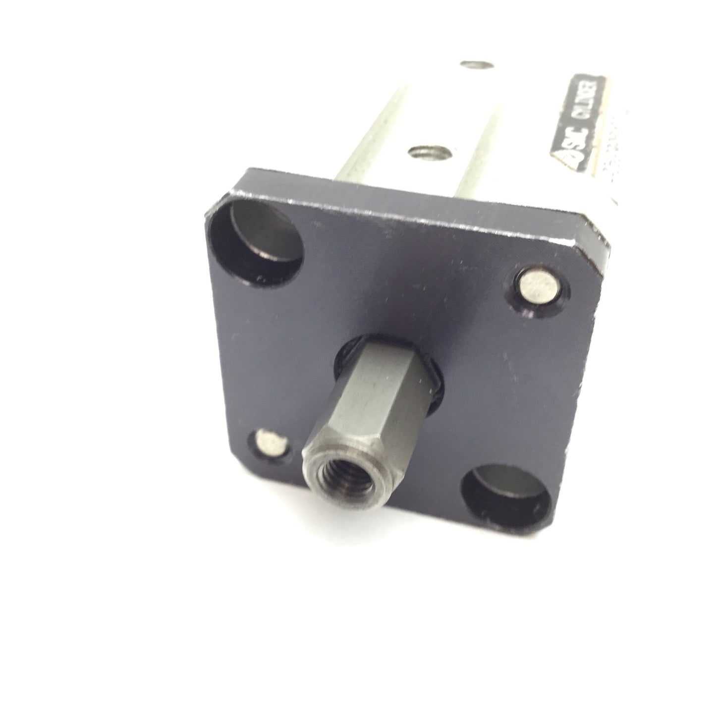 Used SMC 20-CDQSKB20-10D Compact Cylinder, Non-Rotating, Bore: 20mm, Stroke: 10mm