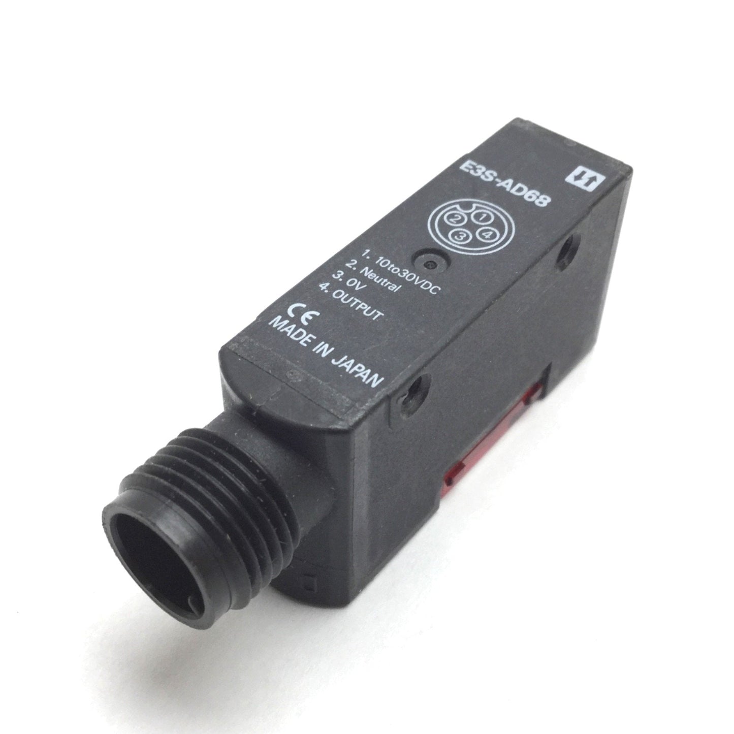 New Other Omron E3S-AD68 Photoelectric Reflective Sensor, Range 100mm, Supply 10-30VDC