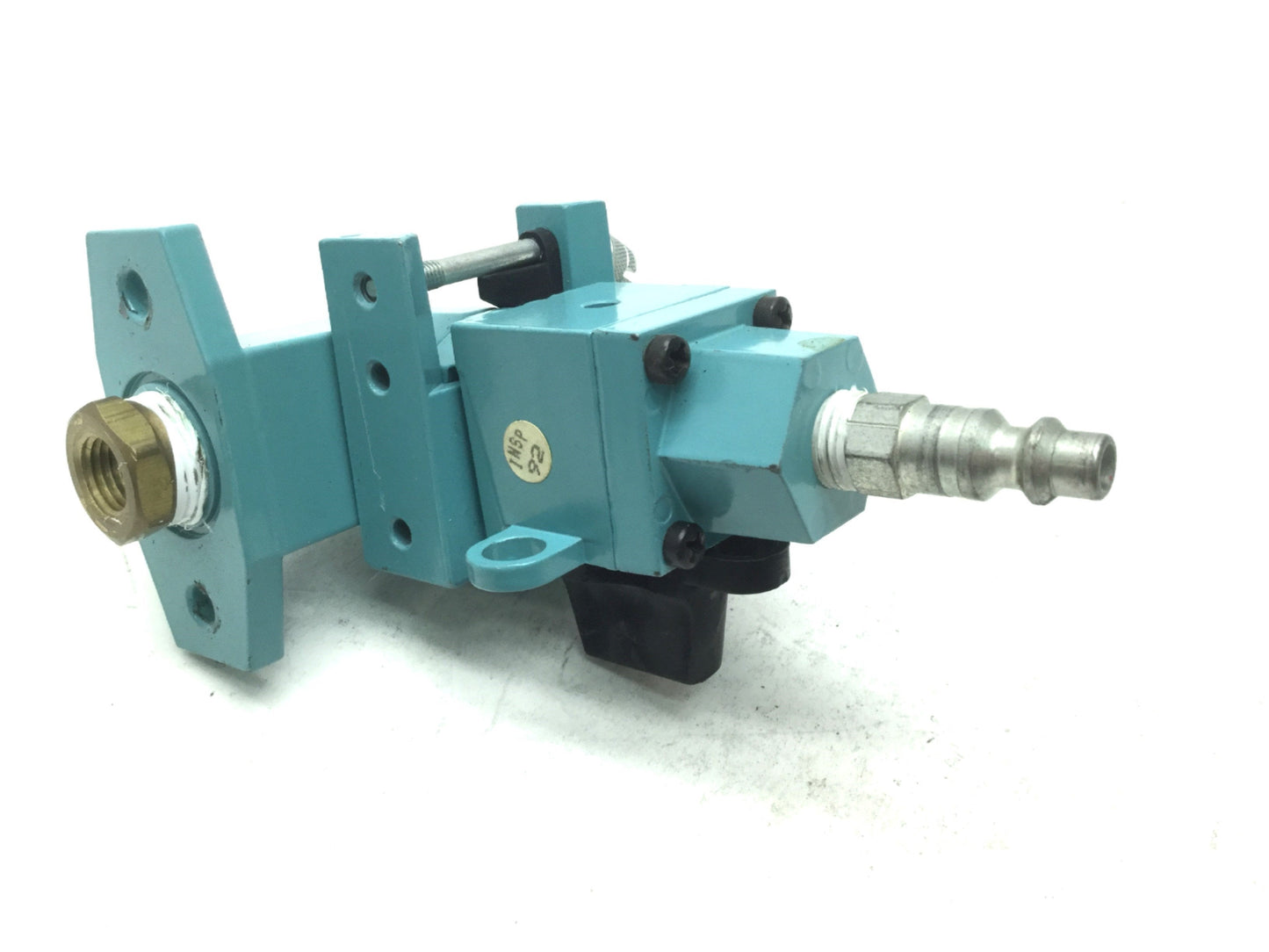 Used Wilkerson Lockout Ball Valve W/ Hose Quick Connect, 1/2" NPT *Bent Screw