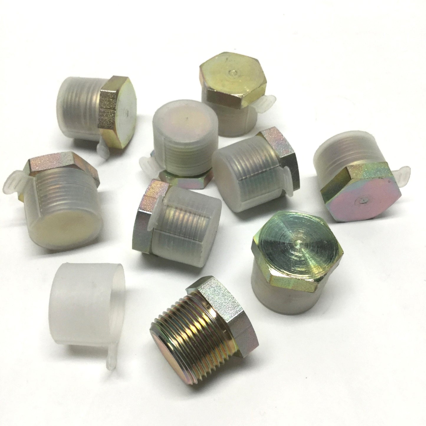 New – Open box Lot of 9 5406P-12 Hydraulic Pipe Hex Head Plug Steel Fitting 3/4" NPT Male