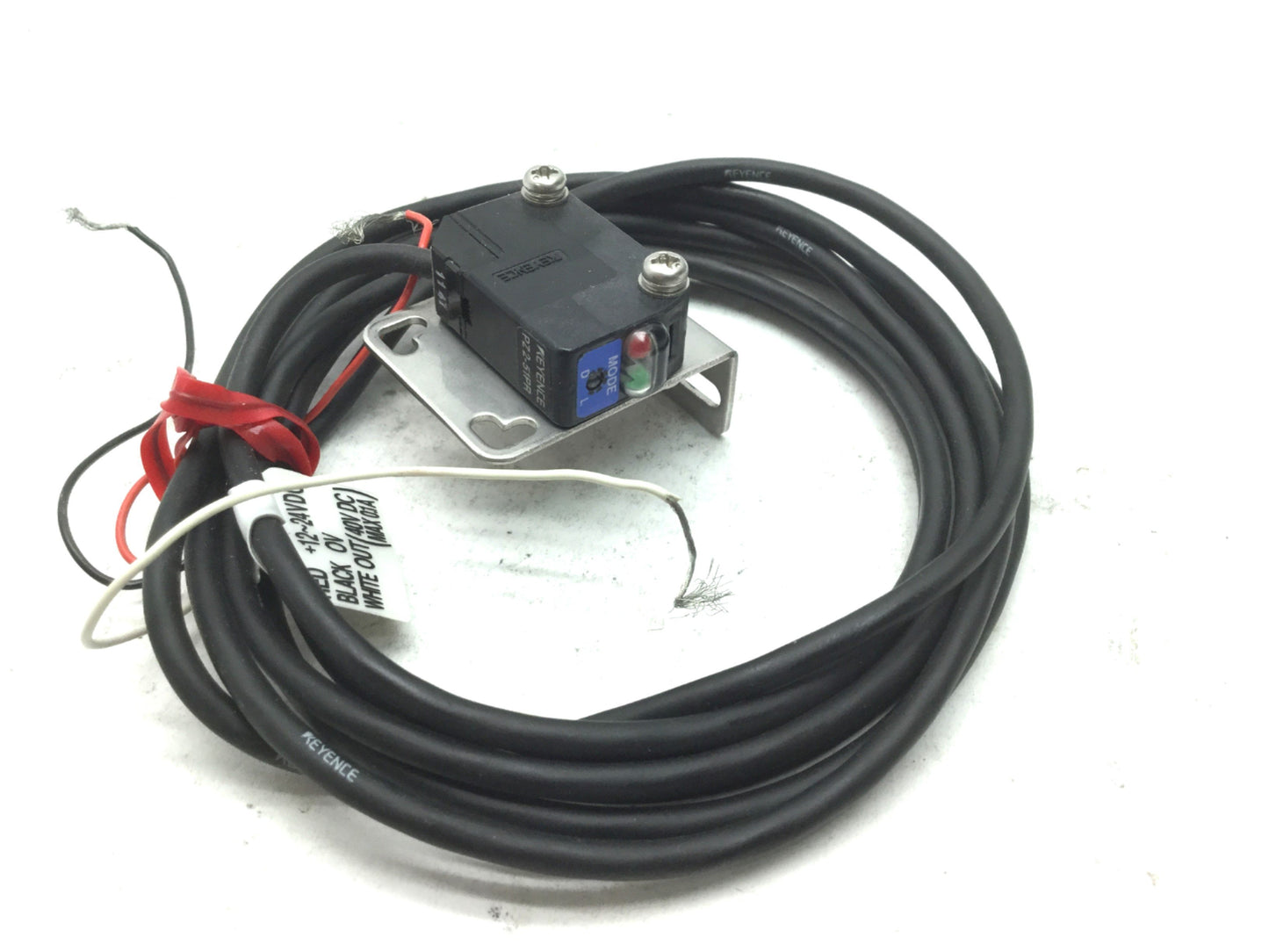 Used Keyence PZ2-51PR Photoelectric Receiver Sensor Range: 7000mm Through-Beam PNP