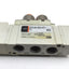 Used SMC SY5120-5DZ-N7T-F2 Solenoid Valve, 2-Position 5-Port, 24VDC, 0.15-0.7MPa