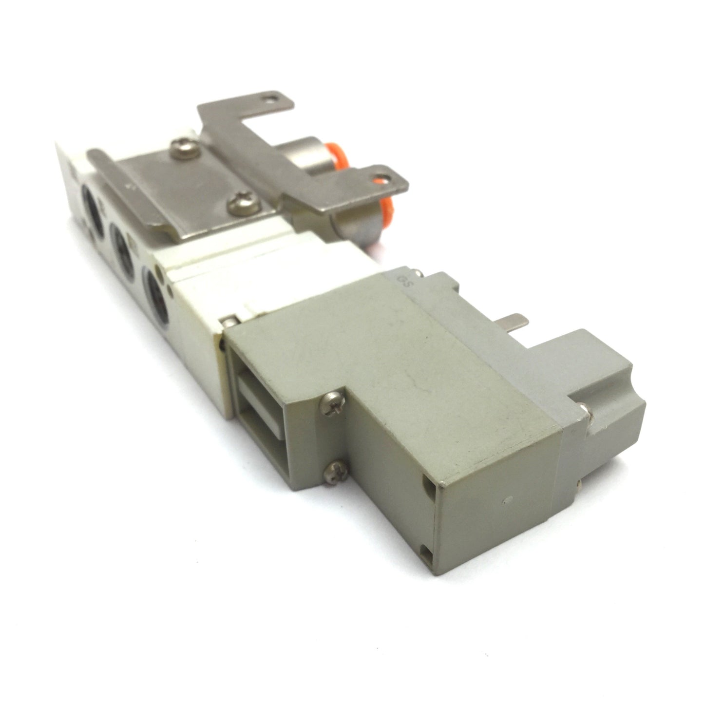 Used SMC SY5120-5DZ-N7T-F2 Solenoid Valve, 2-Position 5-Port, 24VDC, 0.15-0.7MPa