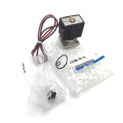 New SMC VX2111B-00-5G Solenoid Valve, Direct Operated, 2-Port, 24VDC, 15kgf/cm²