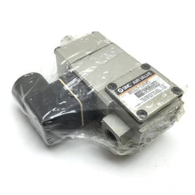New SMC NV3115-0209JP3 Pneumatic Solenoid Valve, 2-Position 3-Port, 90-115VAC