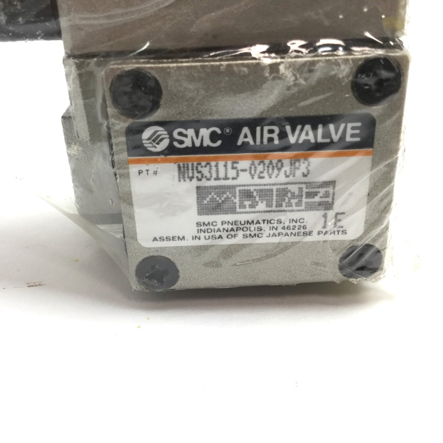 New SMC NV3115-0209JP3 Pneumatic Solenoid Valve, 2-Position 3-Port, 90-115VAC