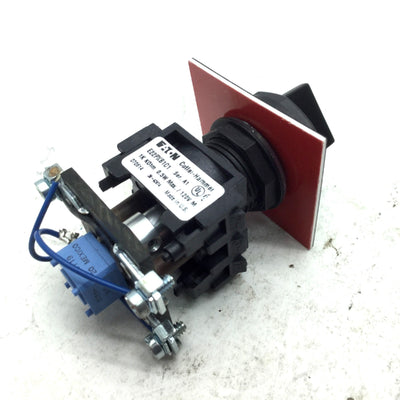 Used Eaton Cutler-Hammer E22PXB1C1 Potentiometer 22mm 1K Ohm 0.5W 120V