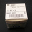 New – Open box Allen Bradley 800T-XD2 Shallow Block, N.C. Series D