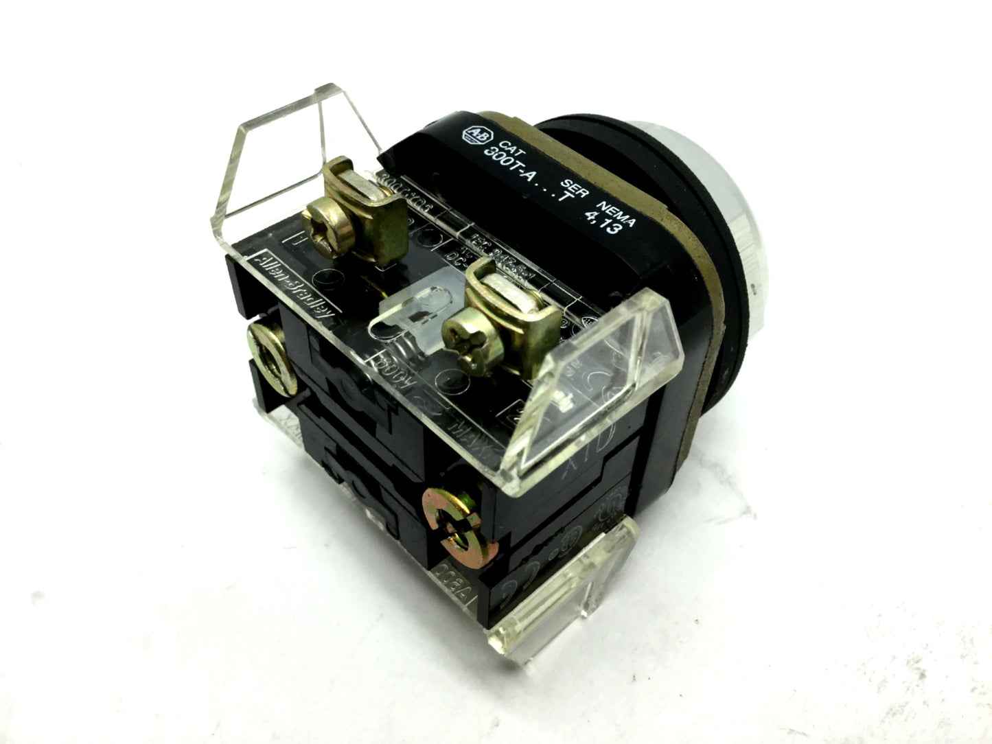 Used Allen Bradley 800T-XD6 Push Button Normally Closed 2x NC