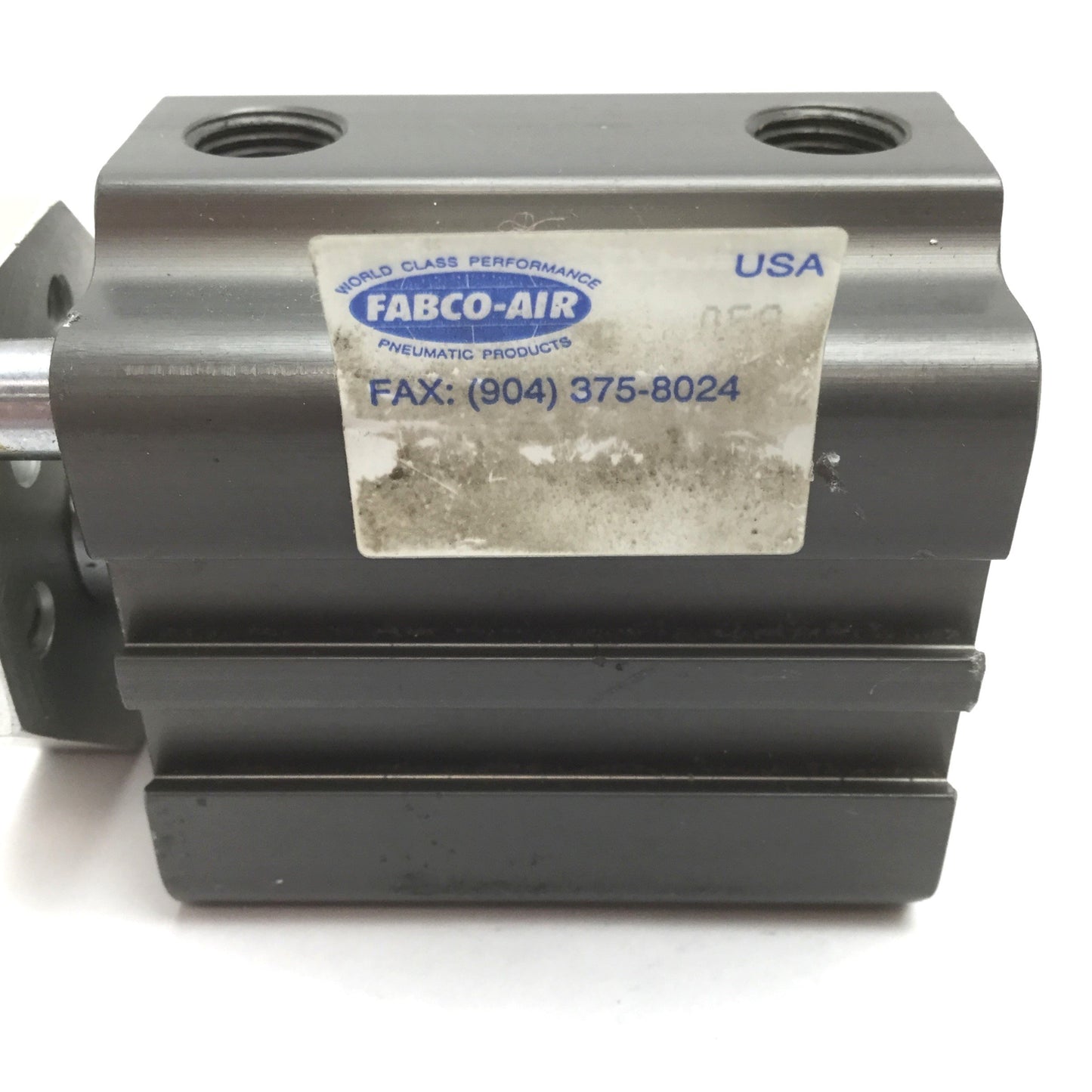 Used Fabco-Air Pneumatic Guided Cylinder, Bore: 32mm, Stroke: 30mm, 1/8" NPT