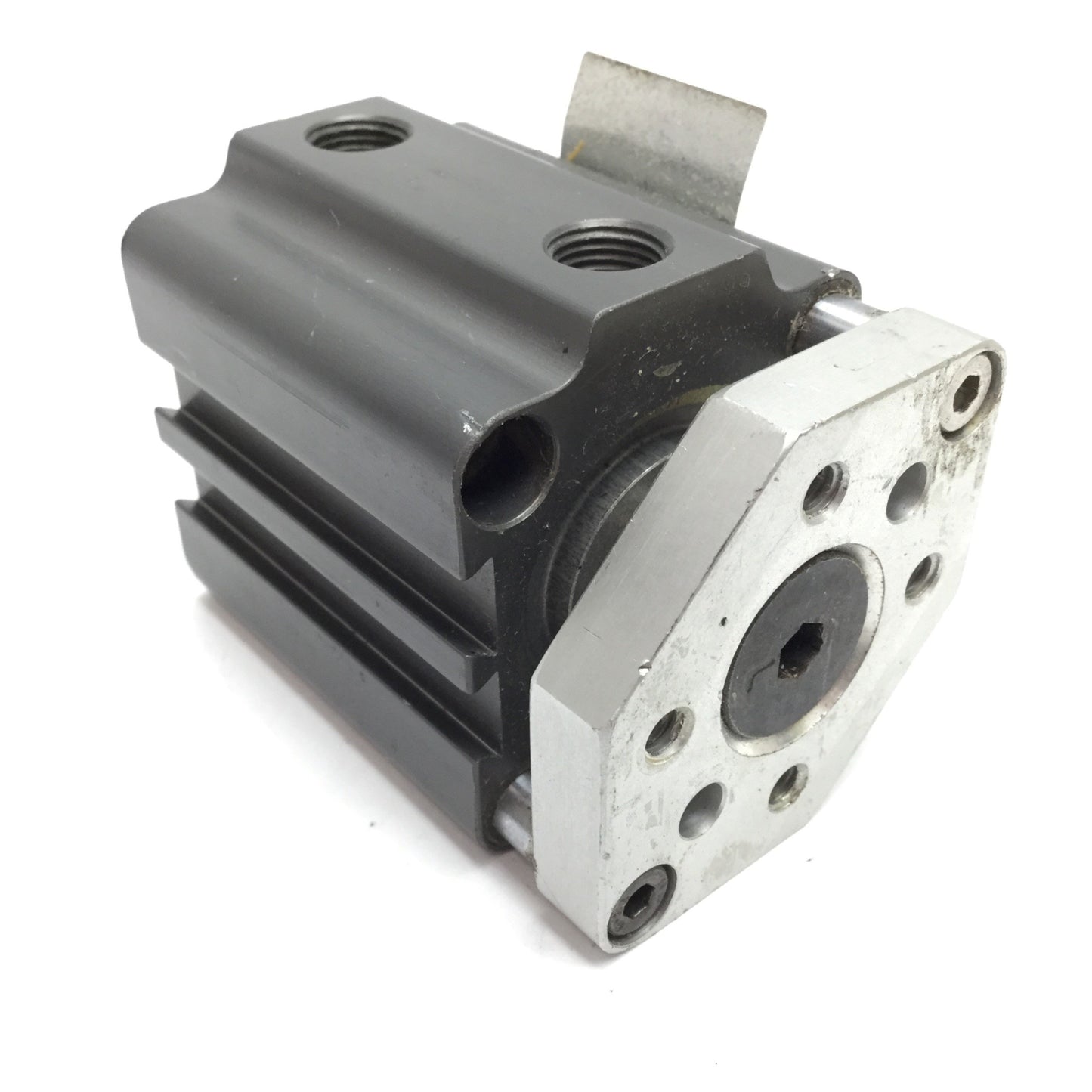 Used Fabco-Air Pneumatic Guided Cylinder, Bore: 32mm, Stroke: 30mm, 1/8" NPT