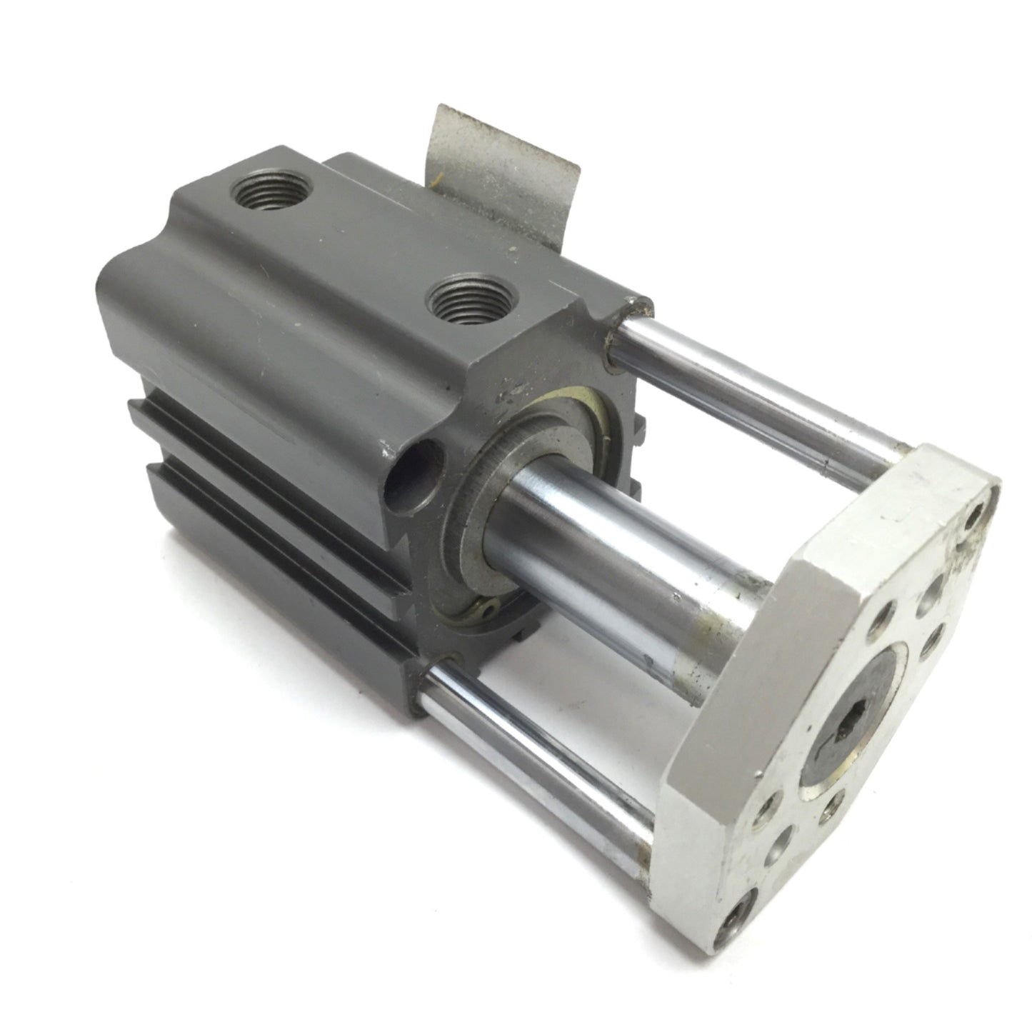 Used Fabco-Air Pneumatic Guided Cylinder, Bore: 32mm, Stroke: 30mm, 1/8" NPT