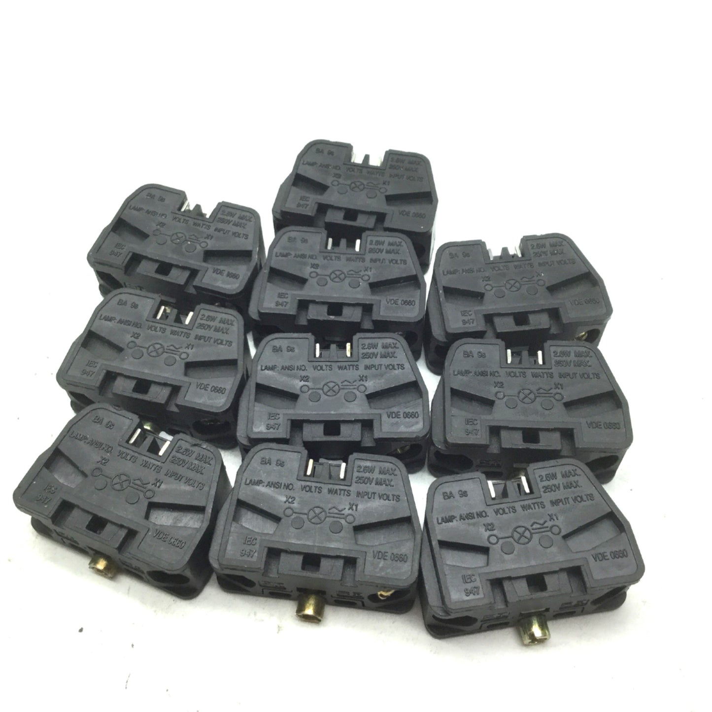 Used Lot of 10 Allen Bradley 800E-2D0 Lamp Modules