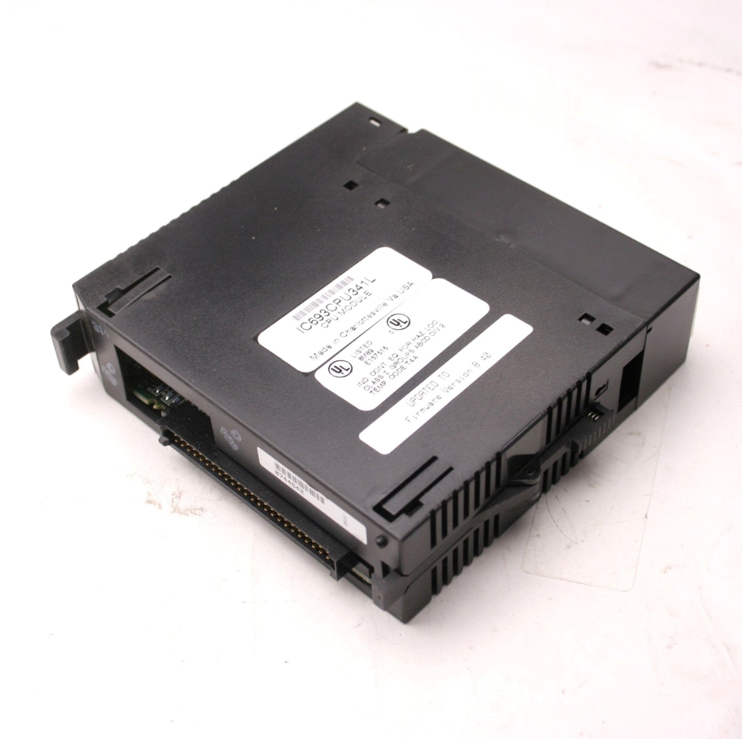 Used GE Fanuc IC693CPU341L CPU Module 80kB User Memory, 16-Bit Processor Speed: 20MHz