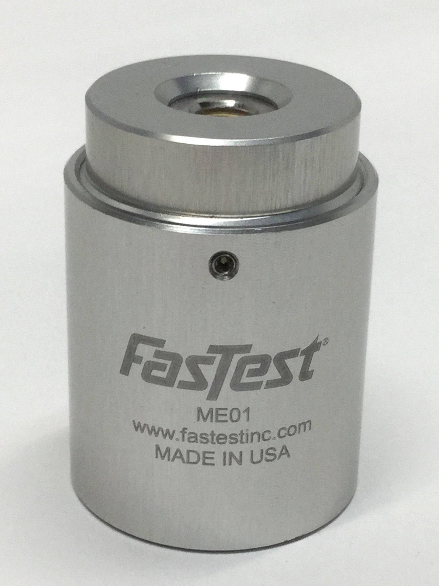 Used FasTest ME01 External Pneumatic Quick Connector, 1/8" NPT, 0.180-0.260" Seal