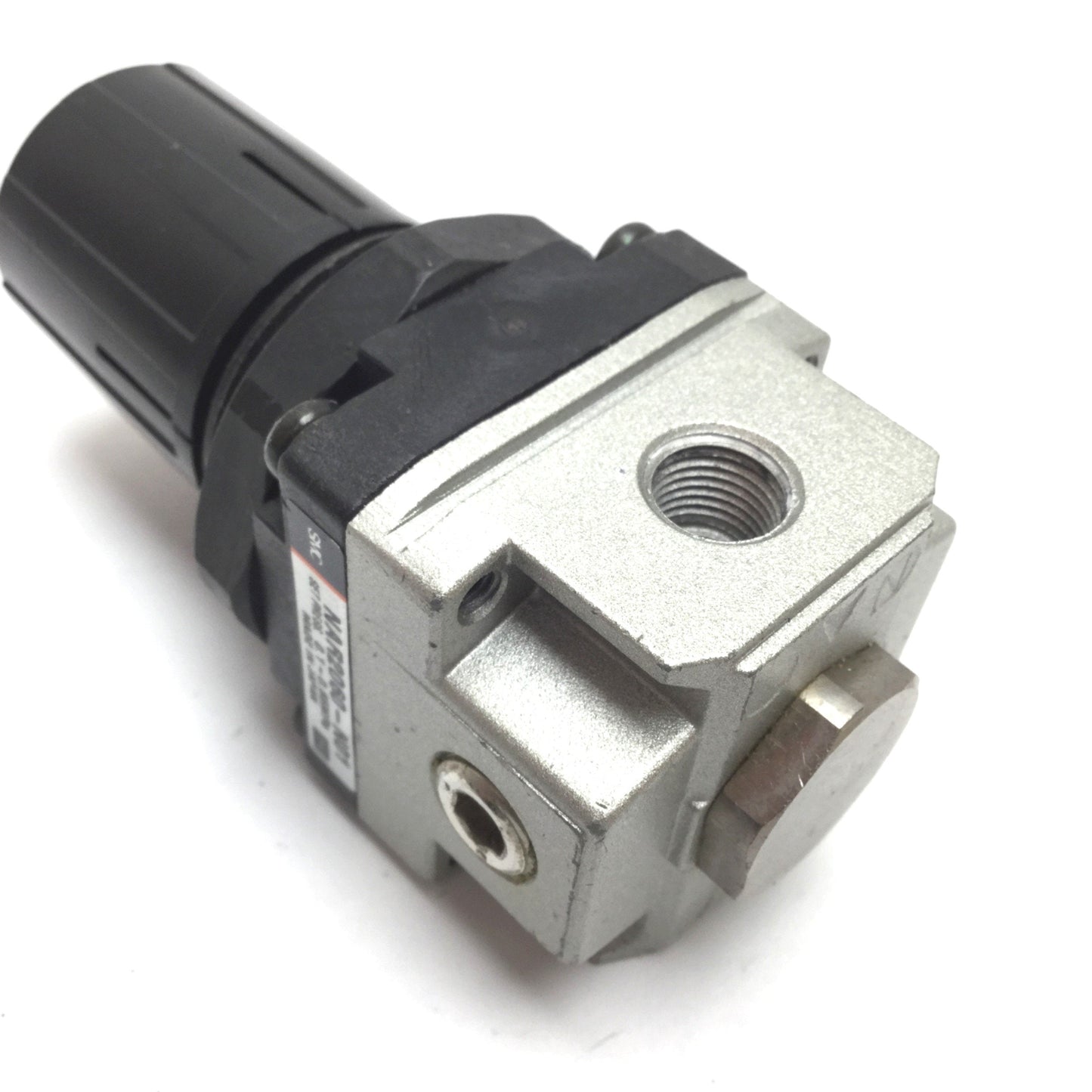 Used SMC NAR2060-N01 Pneumatic Regulator, Set Pressure: 0.1-0.85MPa, Ports: 1/8" NPT
