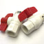 Used Lot of 1/2" Assorted PVC, CPVC Female Threaded In-Line Ball Valves, 1/4 Turn