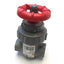 New Spears 2032-005C Gate Valve 1/2" Socket Weld, CPVC, 200PSI, Viton O-Ring, 200°F