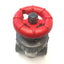 New Spears 2032-005C Gate Valve 1/2" Socket Weld, CPVC, 200PSI, Viton O-Ring, 200°F