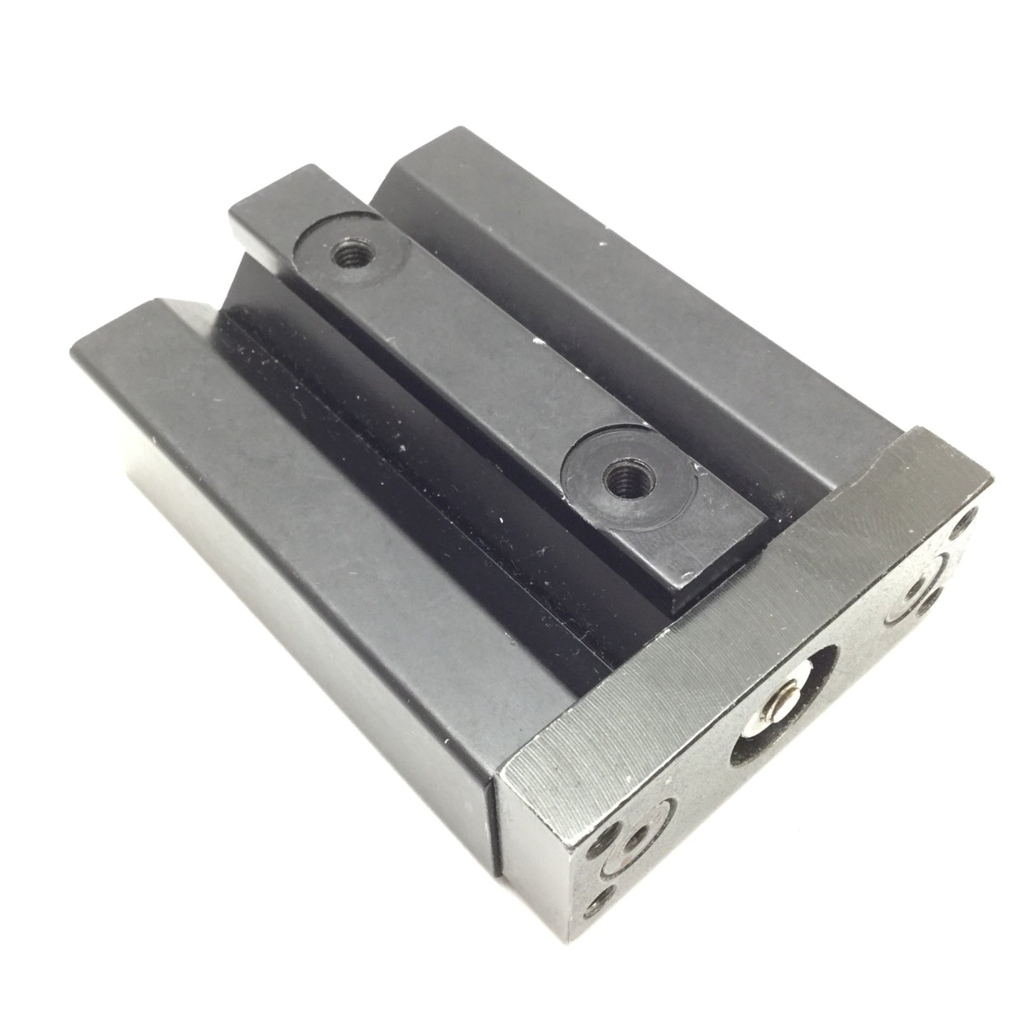 Used Tolomatic PB208 SK10 CB Guided Cylinder, Bore: 0.5", Stroke: 1", Ports: 10-32