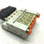 Used Lot of 4 SMC Pneumatic Solenoid Valves 2-Pos 5-Way 100VAC 4mm VQ0140-1MO-N3