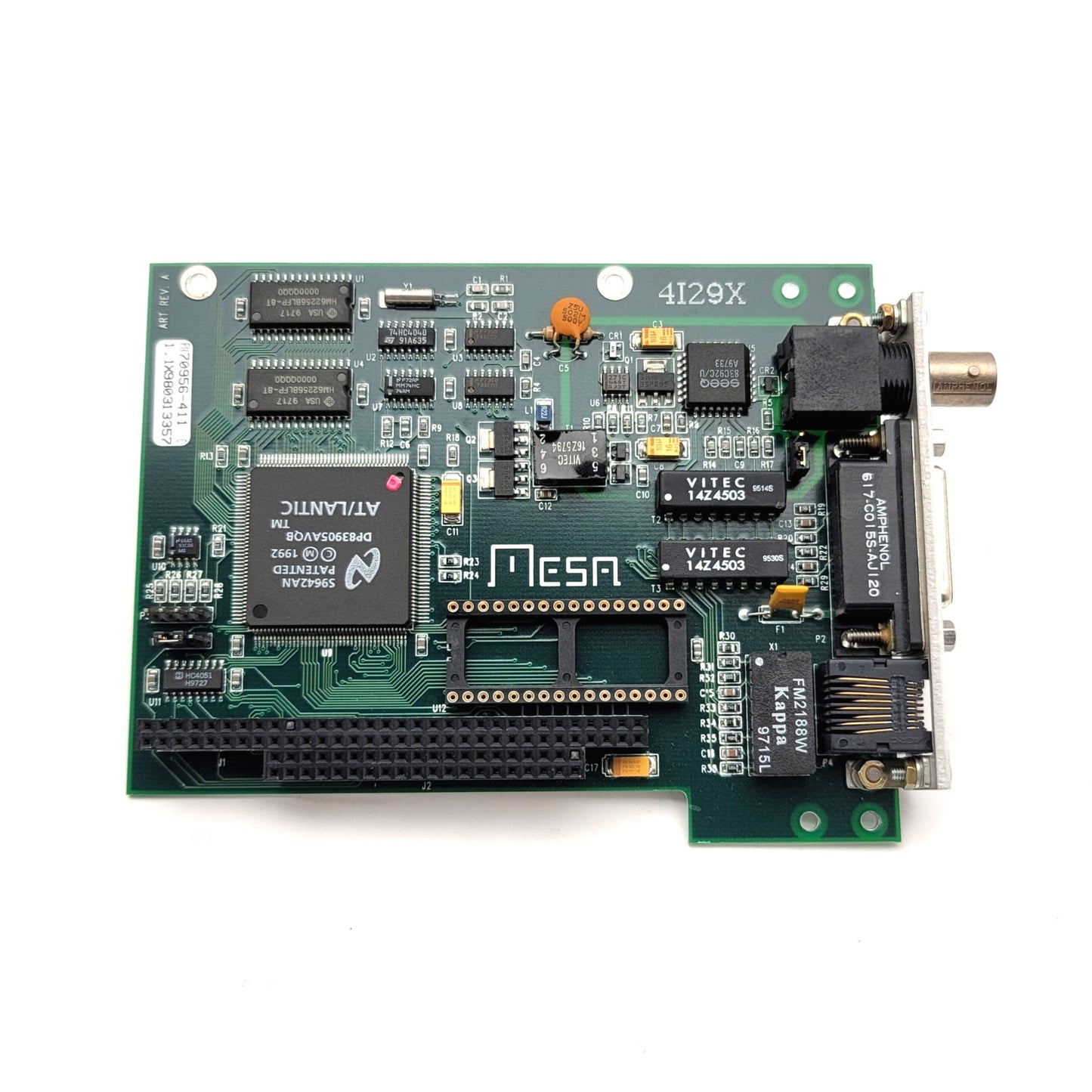 New – Open box XYCOM 70956-411 MESA 4I29X 16 Bit Ethernet Card RJ45, BNC, DB15, For: XVME-956