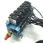 Used Mac 3x 45A-SA1-DDAA-2MA & 3x 45A-TA1-DDAA-1BA Solenoid Valves 24VDC 1/8" NPT