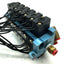 Used Mac 3x 45A-SA1-DDAA-2MA & 3x 45A-TA1-DDAA-1BA Solenoid Valves 24VDC 1/8" NPT