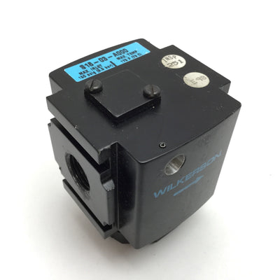 Used Wilkerson S18-03-A000 Slow Start Valve, Pressure: 30-150psi, Ports: 3/8" NPT