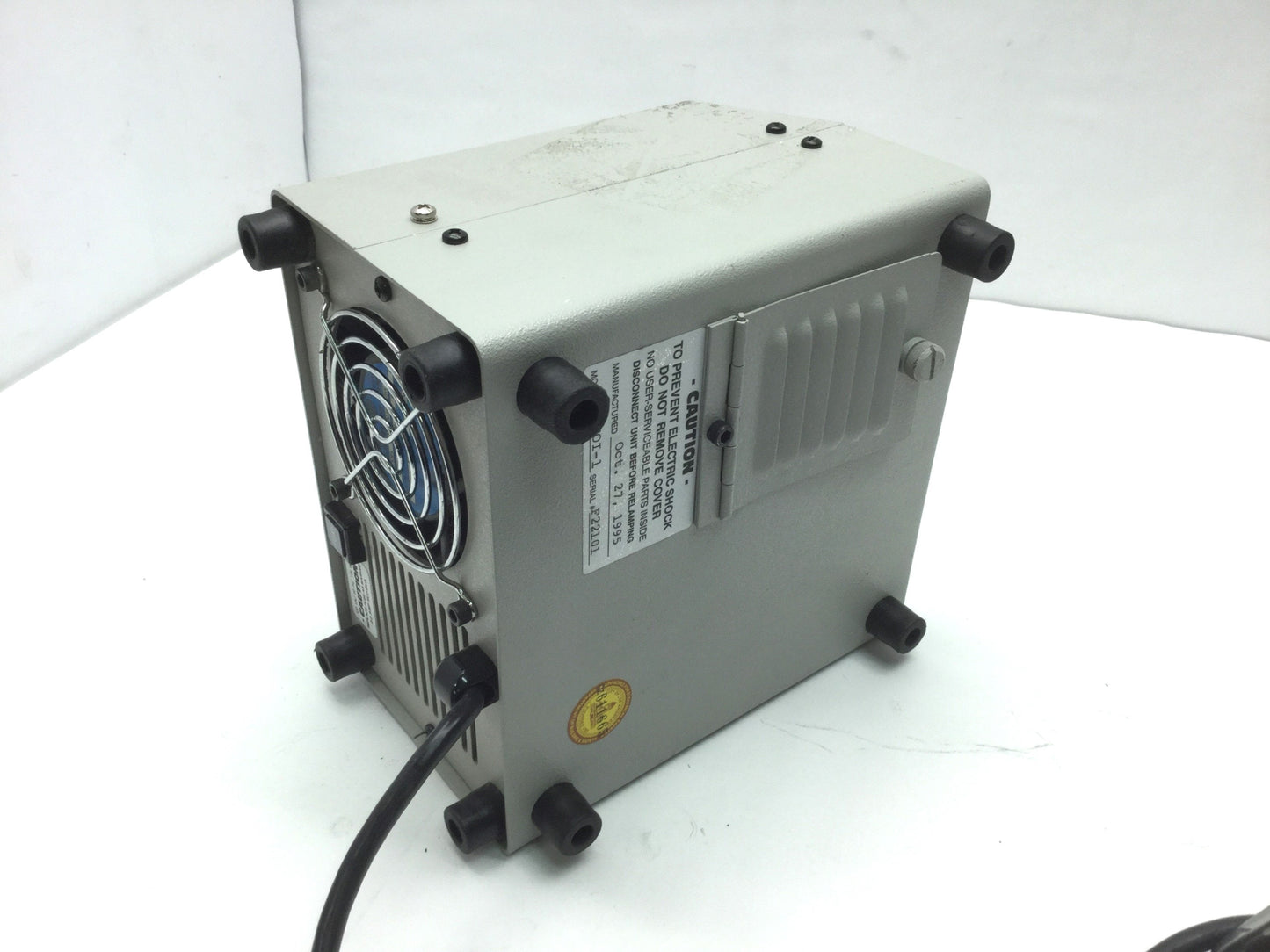 Used Techniquip FOI-1 Fiber Optic Light Source Illuminator 120VAC EKE Lamp 150W