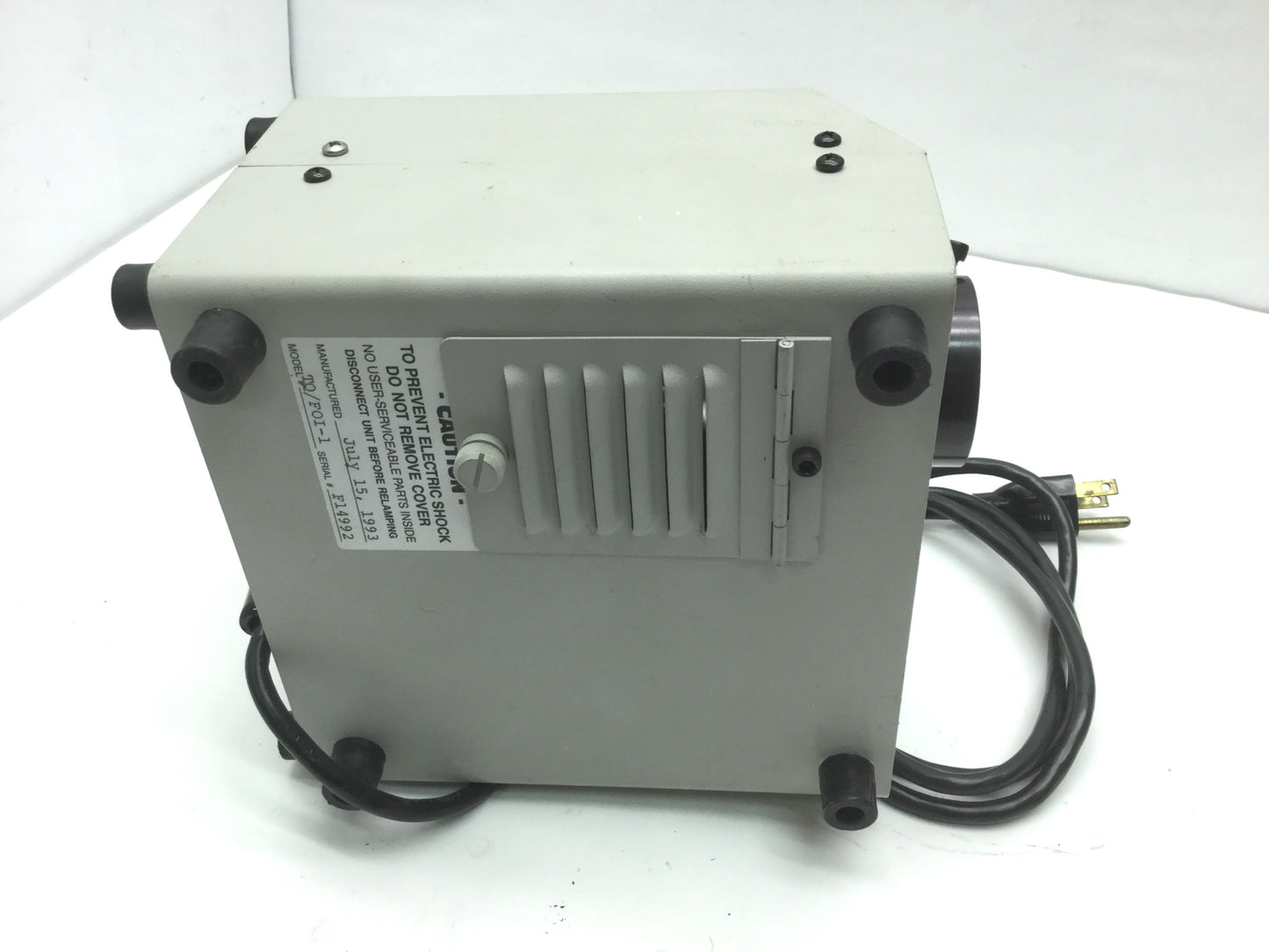 Used Techniquip Fiber Optic Light Source Illuminator 120VAC EKE Lamp 150W FOI-1