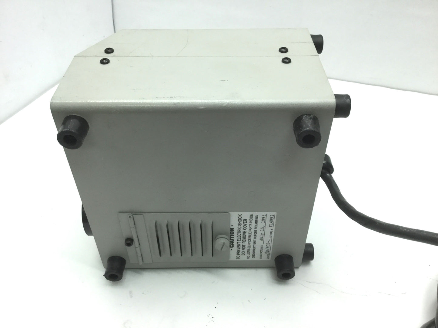Used Techniquip Fiber Optic Light Source Illuminator 120VAC EKE Lamp 150W FOI-1