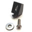Used Lot of 250 Maytec 1.64.2E3M6.2 Black PA-GF Mounting Blocks E w/ Washers & Screws