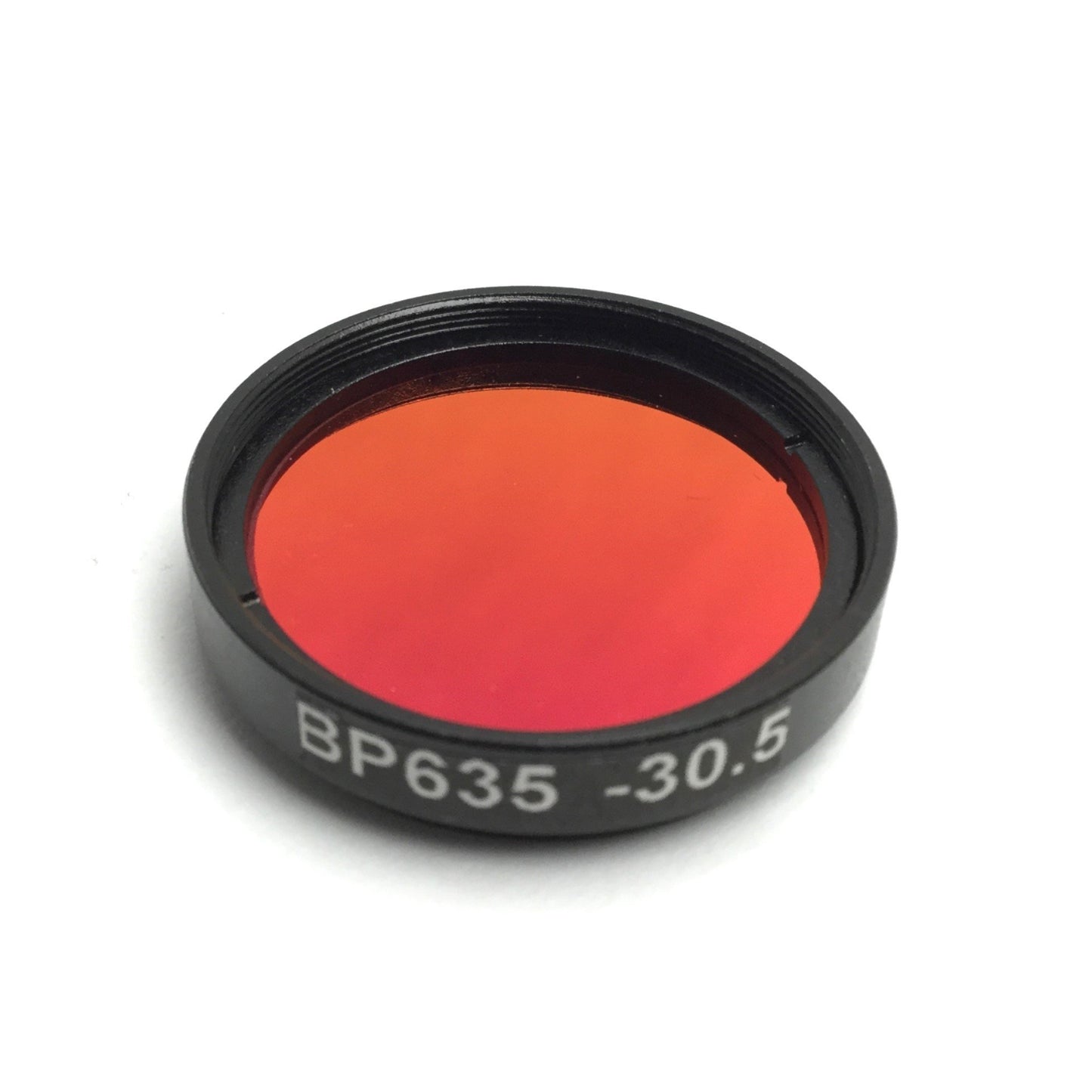 Used Midwest Optical BP635-30.5 LED/LASER Light Red Bandpass Filter, 615-645nm M30.5