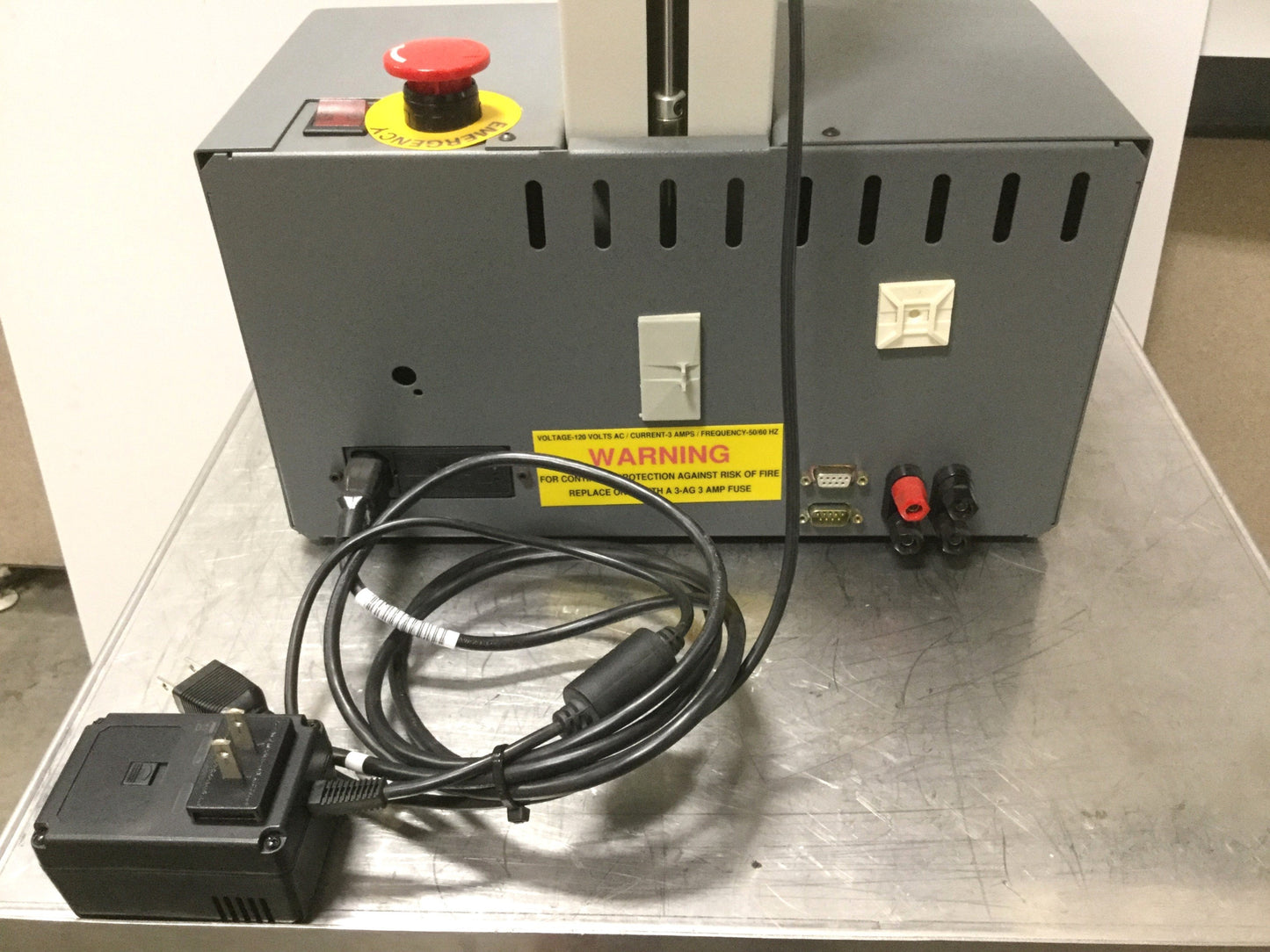 Used Chatillon TCM201-HS Motorized Force Tester 100lbf Capacity, 115VAC w/10lbf Gauge