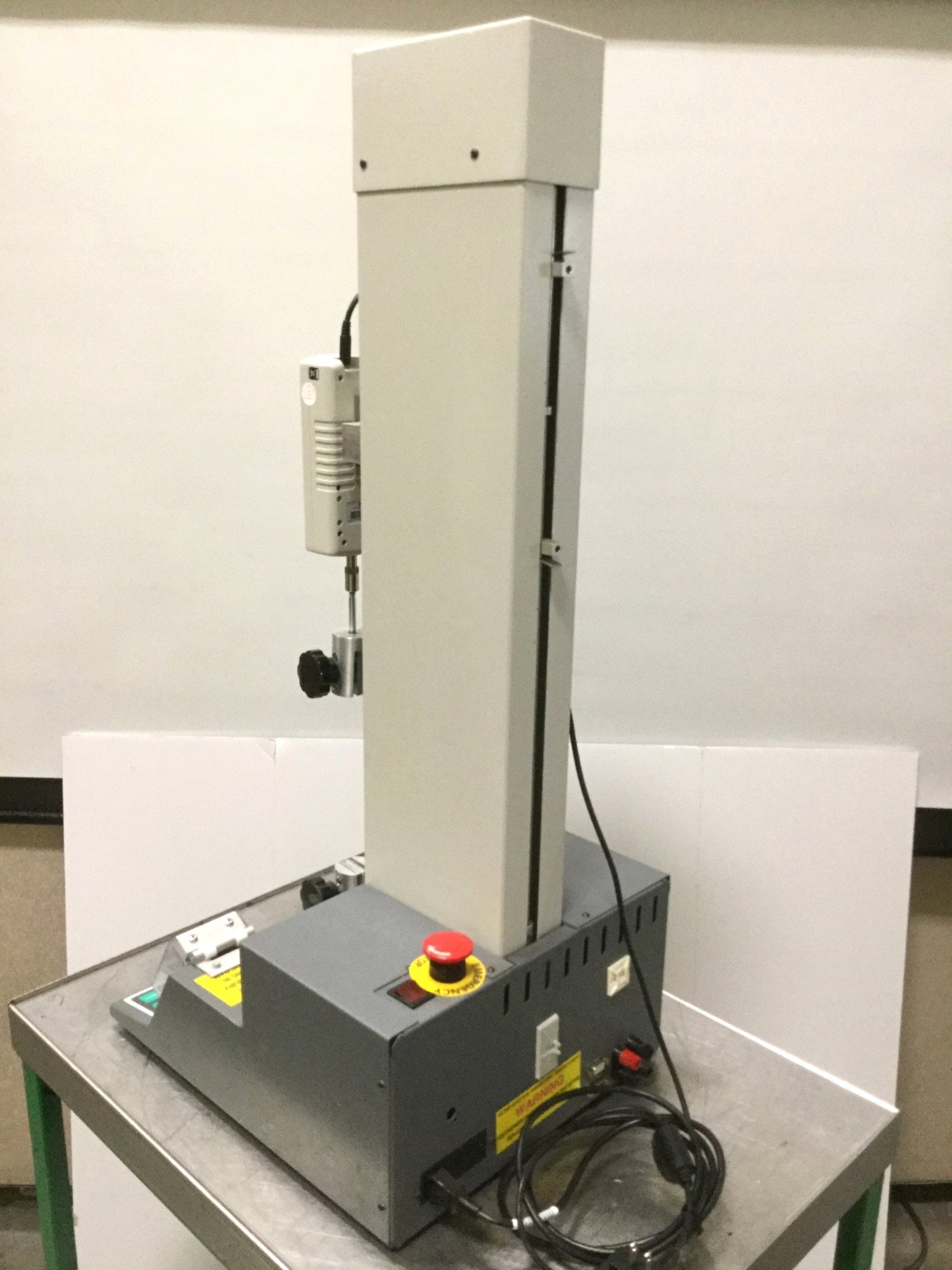 Used Chatillon TCM201-HS Motorized Force Tester 100lbf Capacity, 115VAC w/10lbf Gauge