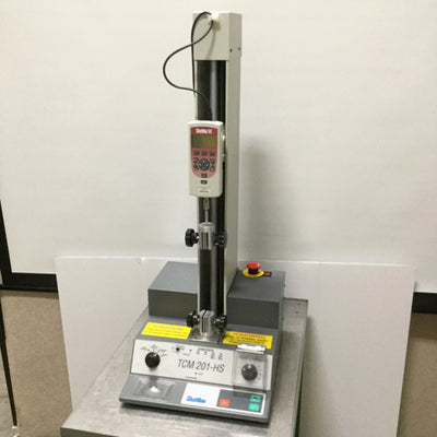 Used Chatillon TCM201-HS Motorized Force Tester 100lbf Capacity, 115VAC w/10lbf Gauge