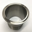 Used VNE EG14RT-6L3.0 Tri-Clamp Sanitary Fitting 3" Dia Rubber Hose Adapter T316L SS