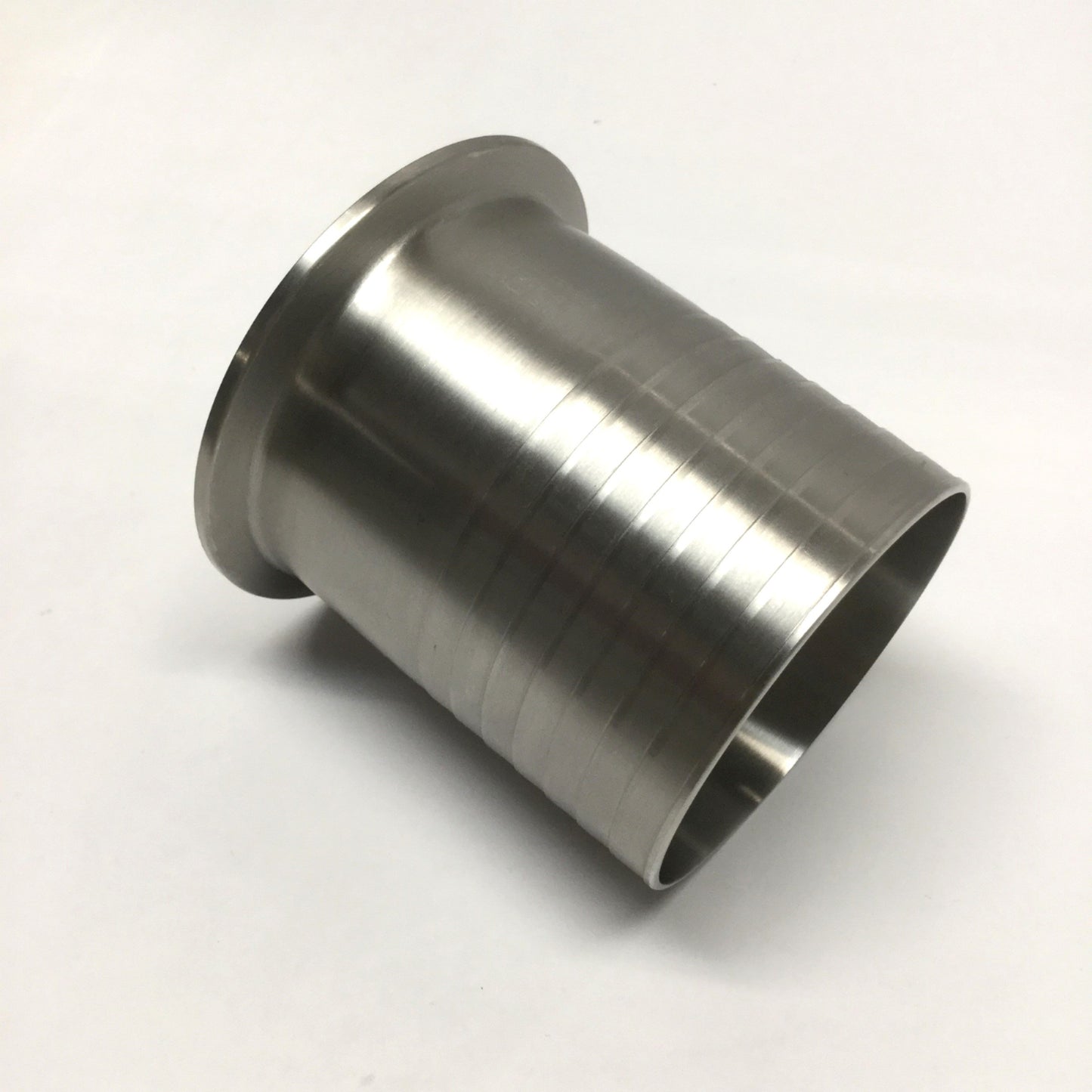 Used VNE EG14RT-6L3.0 Tri-Clamp Sanitary Fitting 3" Dia Rubber Hose Adapter T316L SS