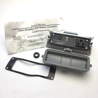 New – Open box Grace Engineered Products Allen Bradley DH+ Programming Port Interface Connector