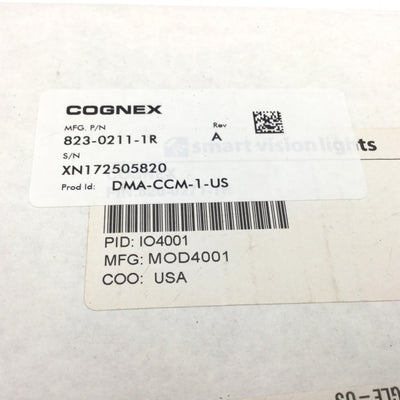 New Cognex DMA-CCM-1 I/O Module, In: 0 - 264VAC, Out: 24VDC 1.72A, DataMan 300, 503