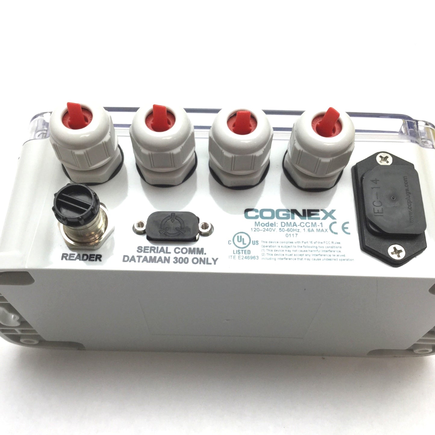 New Cognex DMA-CCM-1 I/O Module, In: 0 - 264VAC, Out: 24VDC 1.72A, DataMan 300, 503