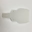 Used Lechler 600.130.S2.BC Flat Air Fan Nozzle 75psi, 1/4" NPT, Natural Polypropylene