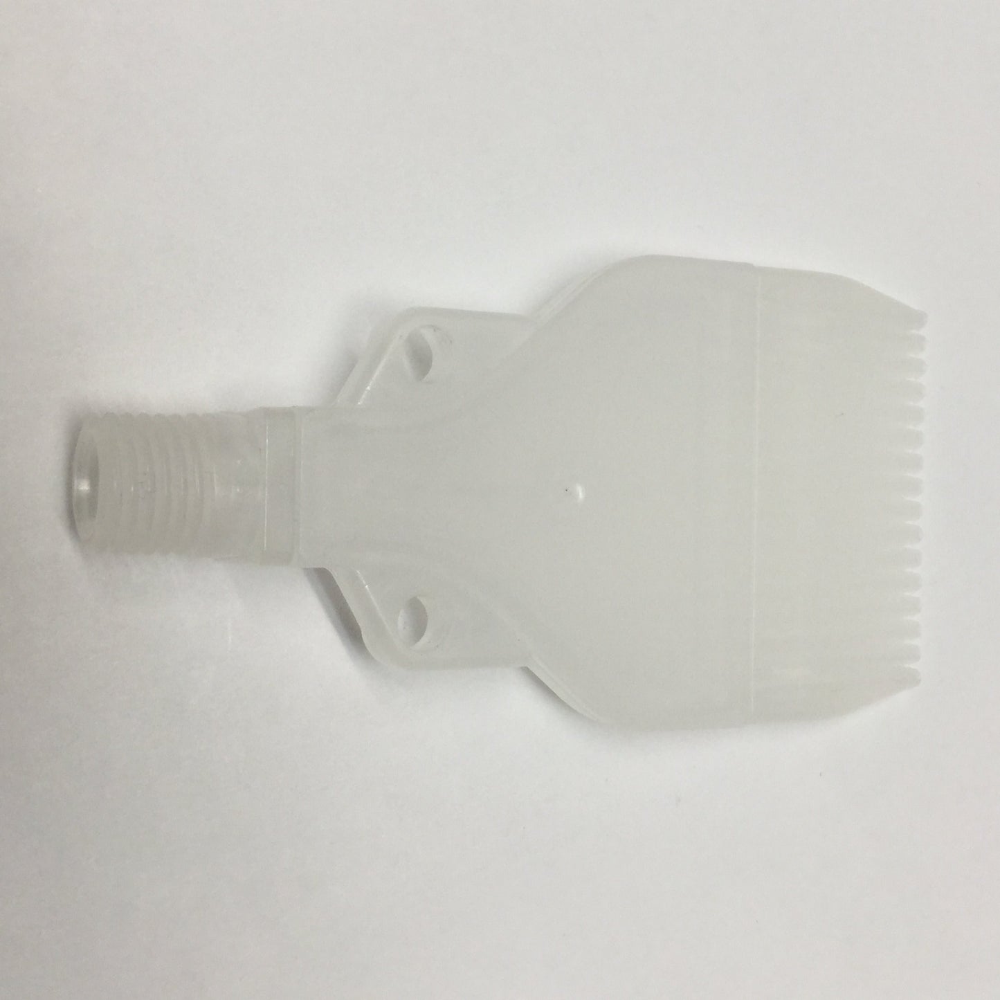 Used Lechler 600.130.S2.BC Flat Air Fan Nozzle 75psi, 1/4" NPT, Natural Polypropylene