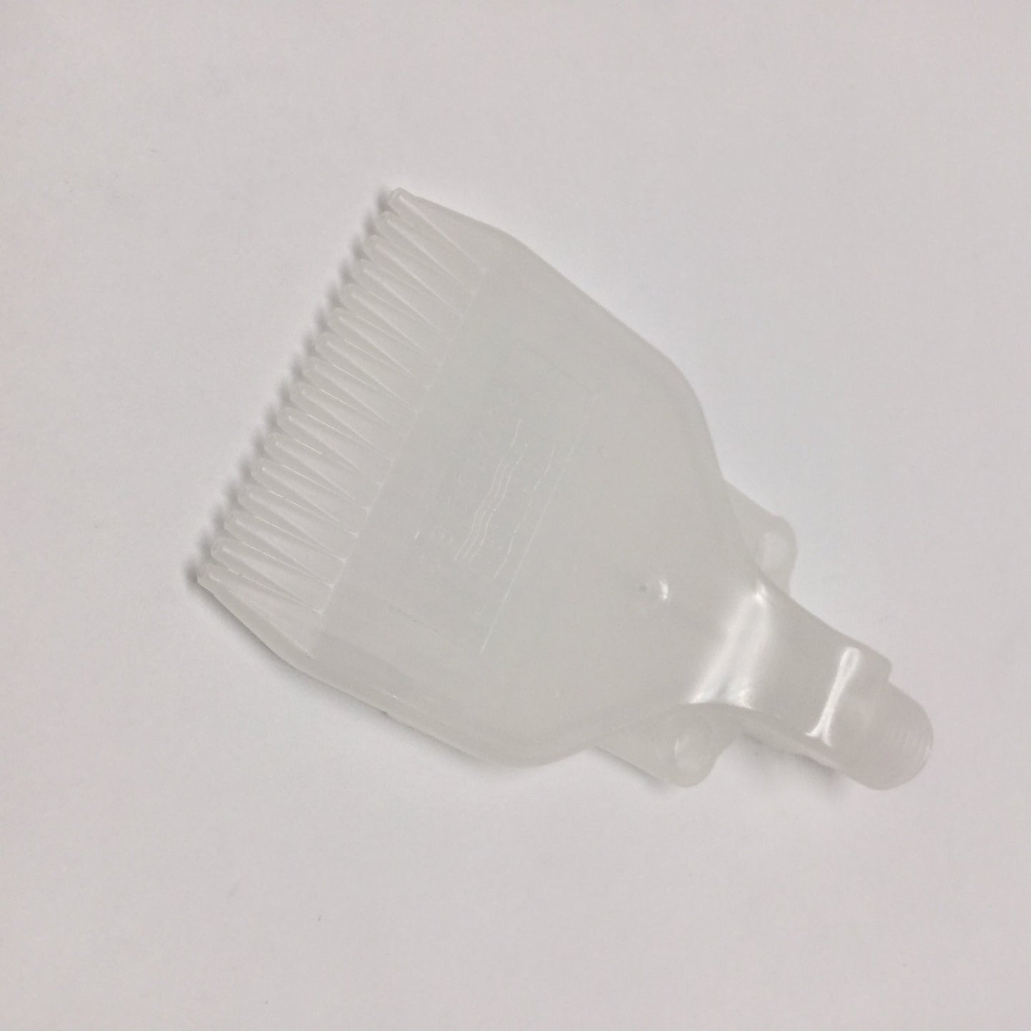 Used Lechler 600.130.S2.BC Flat Air Fan Nozzle 75psi, 1/4" NPT, Natural Polypropylene